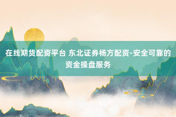 在线期货配资平台 东北证券杨方配资-安全可靠的资金操盘服务